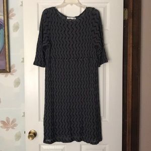 Stretch knit dress